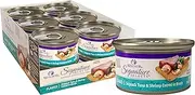 Wellness CORE Signature Selects Flaked Adult Wet Cat Food, Natural, Protein-Rich, Grain Free, 2.8 Ounce, 12 Pack (Skipjack Tuna & Shrimp)