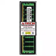 64GB PC4-21300 ECC LRDIMM Samsung M386A8K40DM2-CTD Equivalent Server Memory RAM