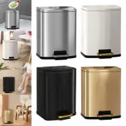 Step on Trash Can Kitchen Trash Bin 9L Waste Container Waste Can Foot Pedal