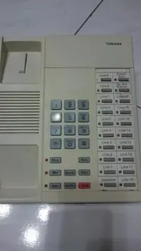 在飛比找Yahoo!奇摩拍賣優惠-TOSHIBA型號DKT2020E2-S  室內電話  話機