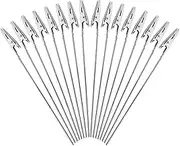 40 PCS Metal Wire Long-Tailed Alligator Clamp Photo Clip Holder - Alligator Clips for Crafts, DIY Card, Photo, Memo Holder (6inch/150mm)