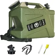 5 Gallon Water Storage Containers BPA Free for Camping, Large Capacity Water Tank with Spigot, Portable Emergency Water Storage for Outdoor Camping & Survival Kit(19L)