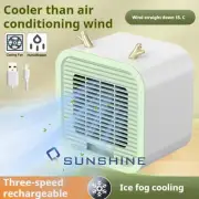 3 Modelos Aire Acondicionado Frio Ventilador Portatil Recargable Abanico De Piso