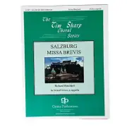Salzburg Missa Brevis Sheet Music SATB a cappella composed by Richard Burchard