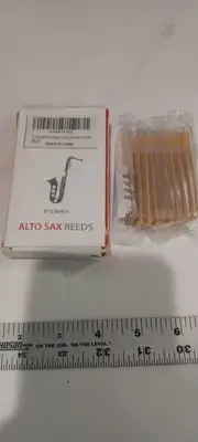 10 Pack Alto Saxophone Reeds Strength 2.5 Sax