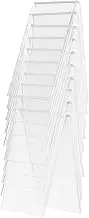 HIAKDOFT Acrylic Shoe Display Shelf Shoe Slots Organizer Retail Shop Display Rack for High Heel