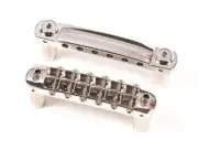 Genuine Hipshot Tone-A-Matic Bridge and Tailpiece Chrome 4TM060C