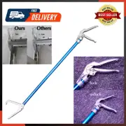47-Inch Snake Tongs Snake Catcher Grabber Tool Aluminum Alloy Reptile Catching