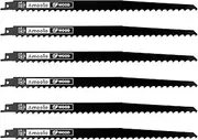 Amoolo Wood Pruning Reciprocating Saw Blade,12 Inch 3TPI Sharp Ground Teeth for Reciprocating/Sawzall Saws/Sabre Saws,6 Pcs Pack Wood Cutting Set
