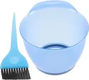 1 Set Hair Color Kit Oil Applicator Bottle for Hair Mixing Bowl Hair Coloring Bowl Dryer Dispenser Dye Color Mixing Bowl Hairline Gloss Hair Dying Bowl Plastic Sky-Blue