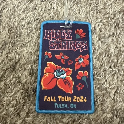 Billy Strings Luggage Tag Tulsa OK 2024 LE 200 Not Poster Ryan Dunn
