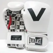 RVCA × EVERLAST Collaboration Boxing Gloves 14oz White Magic Tape from Japan