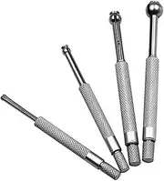 HEALEEP 1 Set Internal Gauge Machinist Cylinder Caliper Depth Tool Inner Hole Gage Measuring Inside Gauge Precision Gage Inside Hole Gage Silver