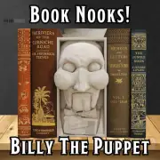 Billy The Puppet (SAW) - Book Nook/Wall Decor - FDM 3D Printed