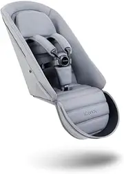 Peach 7 Light Grey Seat Fabric