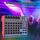 AG-8 Portable 8-Channel Mixing Console Digital Audio Mixer +48V Phantom Powe FD5