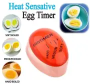 Colour Changing Egg Timer Soft Hard Perfect Boiled Eggs Kitchen Cooking Tool AU