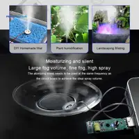 在飛比找蝦皮購物優惠-[心]電路板加濕器模塊Usb供電加濕器模塊Usb保濕霧化器模