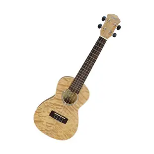 aloha uk-404 23吋全圓斑木 ukulele 烏克麗麗超值全配組附原廠琴袋/調音器/教材 (10折)