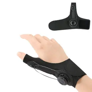 【AOAO】旋鈕調節大拇指護腕 彈簧條支撐加固 拇指護套 護腕帶