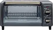 [Russell Hobbs] Compact Air Fry toaster Oven, RHTOAF15, 5 Cooking Functions, 1150W, Generous Capacity, Natural Convection, Eventoast Technology, Black