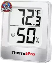 TP49W Hygrometer Indoor Thermometer, Digital Humidity & Temperature Sensor