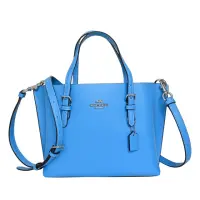 在飛比找momo購物網優惠-【COACH】MOLLIE TOTE 25全皮雙層手提-斜背