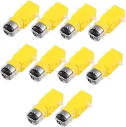 VILLFUL 10pcs Magnetic Interference Geared Motor for Smart Car Robots High Torque Speed Motor Gear Reduction for Models and Toys