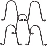Aluminum Alloy Rain Chain Hooks 5 Pack Bird Gutter Chains Hooks for Gutter Water Down Rain Chain