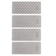 4Pcs/Set Diamond Knife Sharpener Plate 400 600 1000 1200 Grit Sharpening Stone