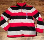 NEW TAGS CHILDREN'S PLACE BOYS COLORBLOCK GLACIER FLEECE HALF ZIP PULLOVER 10/12