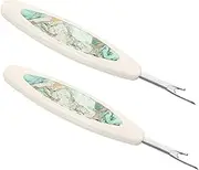 KOCKSHION 2pcs Seam Ripper Thread Cutter - Small Clothes Tag Remover Sewing Seam Rippers Hand Stitch Remover Sewing Tools