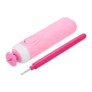 Electric Quilling Pens, Plastic Quilling Needle Pens(Rose Red, Pink)