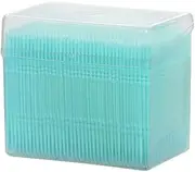 1060PCS Green Dental Picks toothpicks BrushPicks Brush Tooth Picks Interdental Plastic