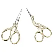 Embroidery Scissors, Stainless Steel Sharp Stork Scissors for Sewing Crafting...