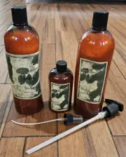Wen Tea Tree 3 Piece Set Body Cleansing Cream Conditioner Replenishing Mist Pump