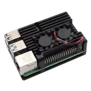 Metal 4B Armors Case Double Fan for Raspberry Pi4B Efficient Cooling&Heatsink