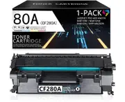 1 x CF280A Toner for HP Laserjet Pro 400 M401 M425 MFP M425dn M425dw M401n