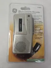 GE Micro Cassette Recorder Handheld Voice Activated #3-5375 NEW Sealed