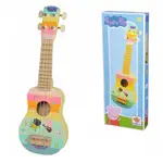 粉紅豬小妹🐷烏克麗麗🎸 佩佩豬 PEPPA PIG 兒童音樂 兒童玩具 兒童仿真烏克麗麗 兒童吉他 音樂玩具 GO