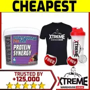 INTERNATIONAL PROTEIN SYNERGY 5 3kg CHOCOLATE // WPI WPC BLEND WHEY ISOLATE