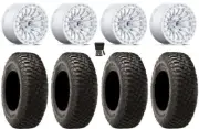 Fuel Rincon Bdlk 15" Wheels Mh 30" BFG KM3 Tires Polaris RZR XP 1000 / PRO XP