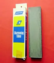 Vtg. NORTON JB-8 Crystolon Combination Oil Filled Knife Sharpening Stone