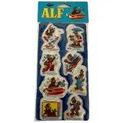 Russ 1987 ALF Puffy Stickers SEALED 1980s TV NEW NOS