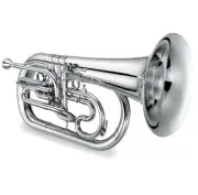 Jupiter JEP1100MS Bb Silver Plated Quantum Marching Euphonium DCI approved