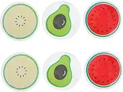 6 Pack Eye Cooling Pads Pvc Gel Eye Patches Cooling Eye Gels for Sleep Women's Cold Compress under Eye Cooling