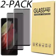 2X For Samsung Galaxy S21 FE/S21+/Ultra Tempered Glass Screen Protector Privacy