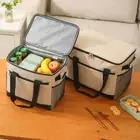 Portable Thermal Pie Carrier 17L/30L Food Tote Bag Camping Picnic Bag Cake