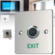 DC12V/24V Infrared Sensor Switch Contactless No Touch Door Exit Button With LED
