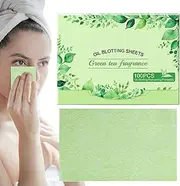 Blotting Papers for Face,100X Oil Sheets for Oily Skin - Portable Refreshing Shine Control Papers, Makeup-Friendly Pads for Travel Home